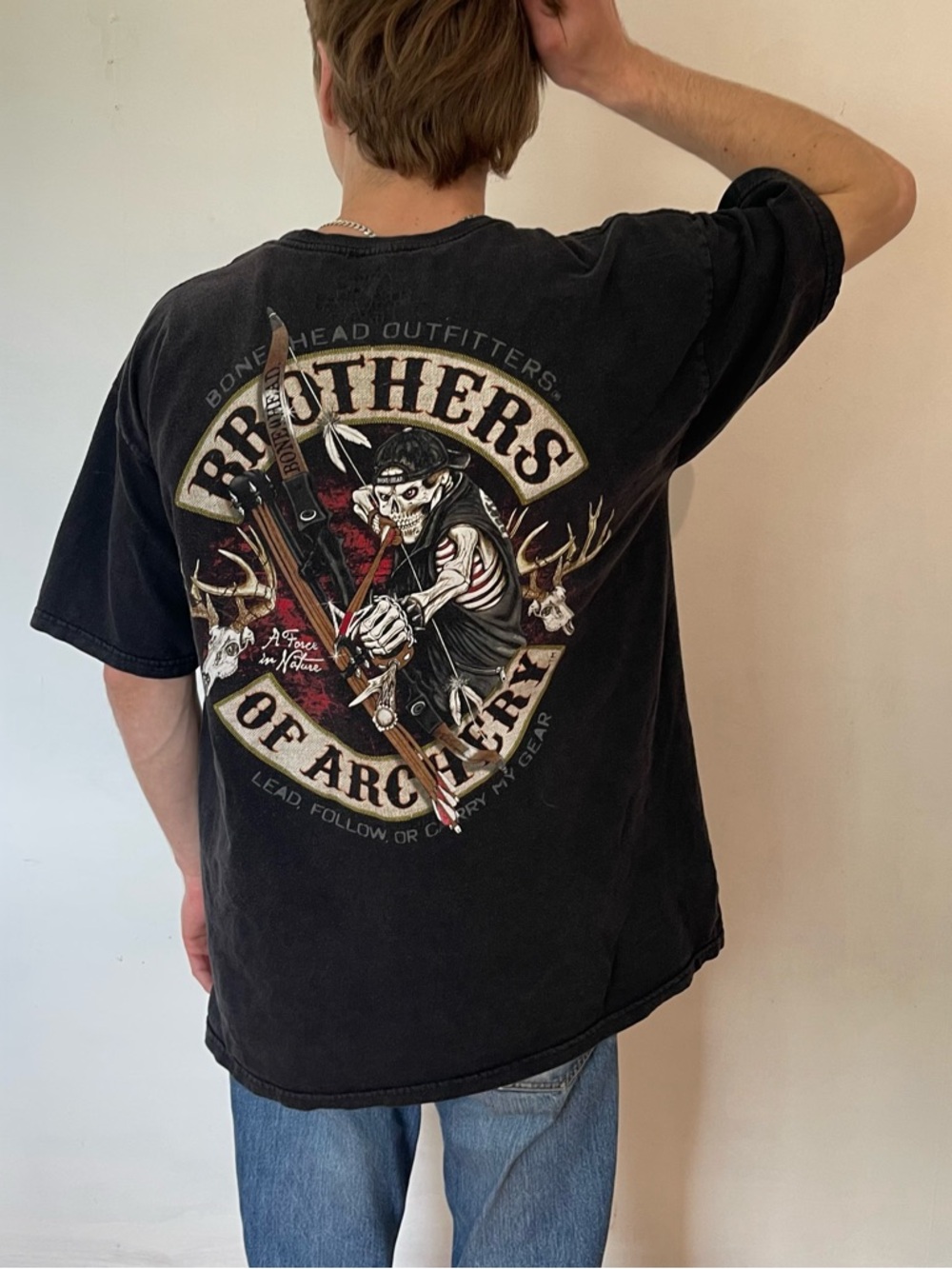 Black Graphic Tee - Men's Casual Shirt